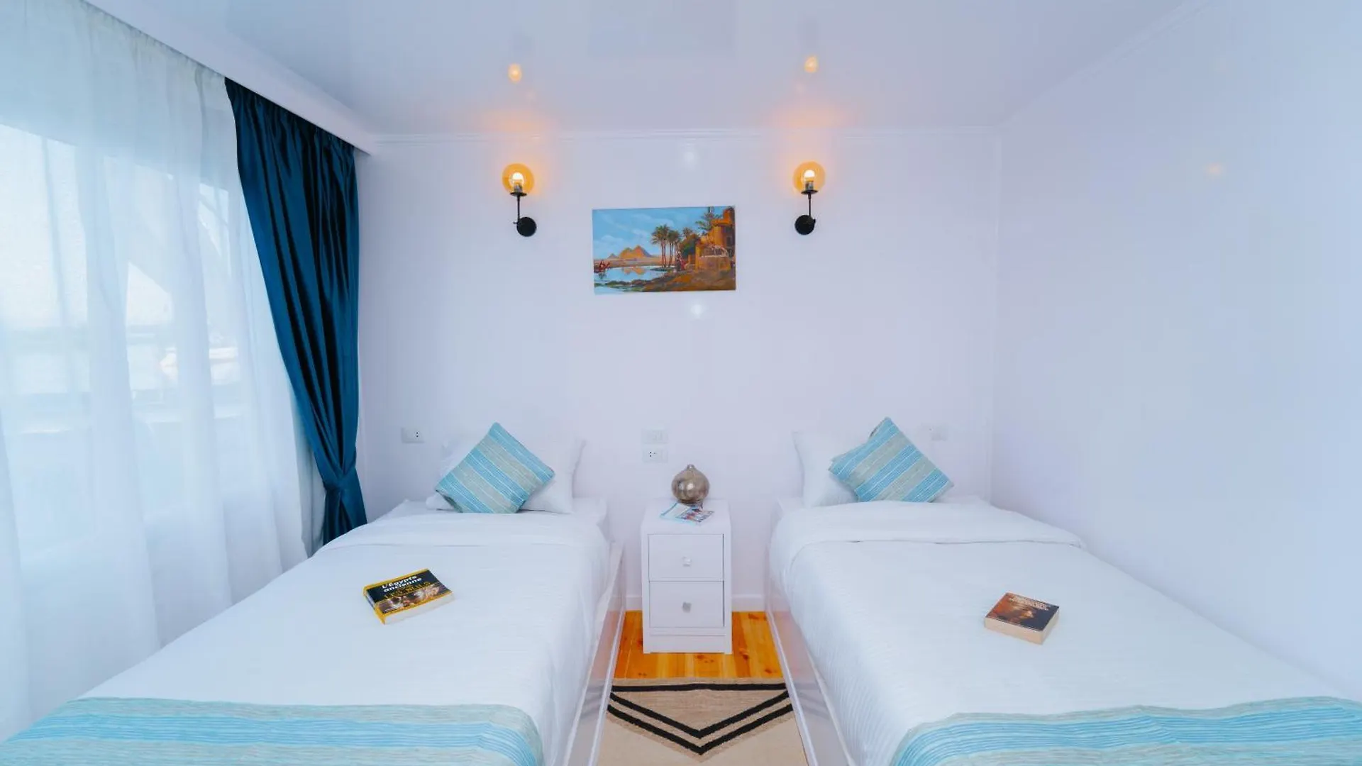 Tekne Turquoise Dahabiya , 3,4,7 Nights Sailing Between Luxor And Aswan Mısır