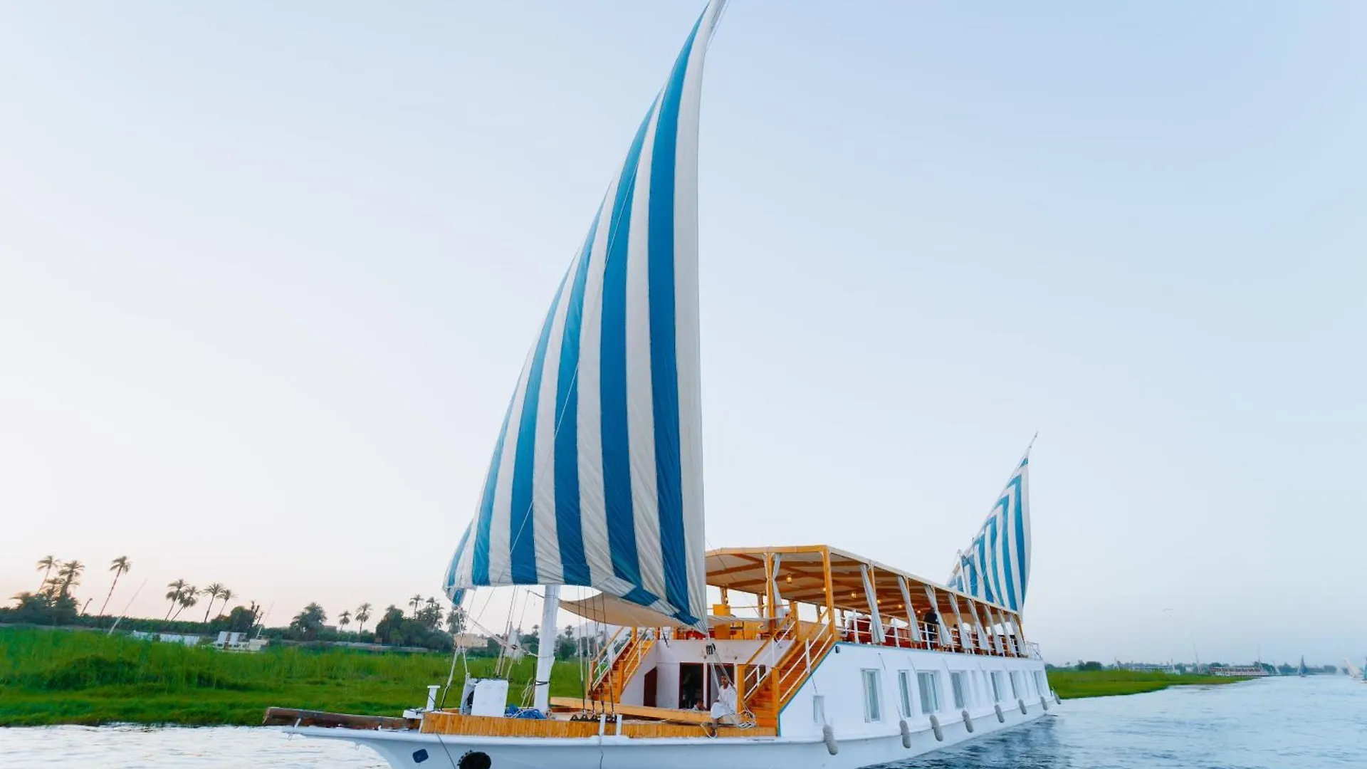 Tekne Turquoise Dahabiya , 3,4,7 Nights Sailing Between Luxor And Aswan